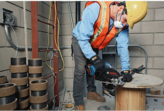 Bosch GKM 18V-50 Circular Saw 18V 2x5Ah with Dust Suction System