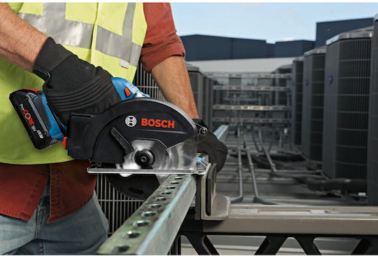 Bosch GKM 18V-50 Circular Saw 18V 2x5Ah with Dust Suction System