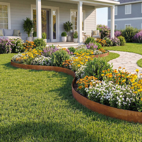 Vevor Metal Garden Hedge in Gray Color