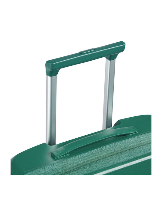 Securitech by Delsey Μεσαία Βαλίτσα Ταξιδίου Dune Green με 4 Ρόδες Ύψους 66εκ.