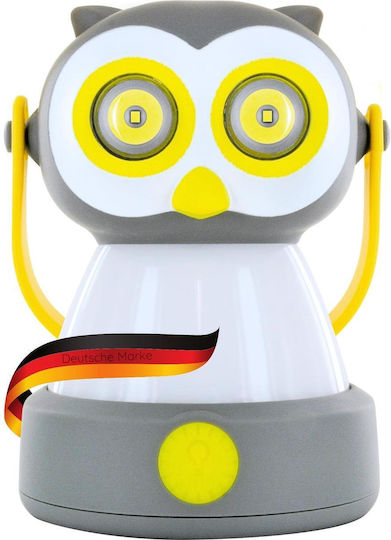 Schwaiger Owl Led Battery Camping Lantern with Flashlight 100lm