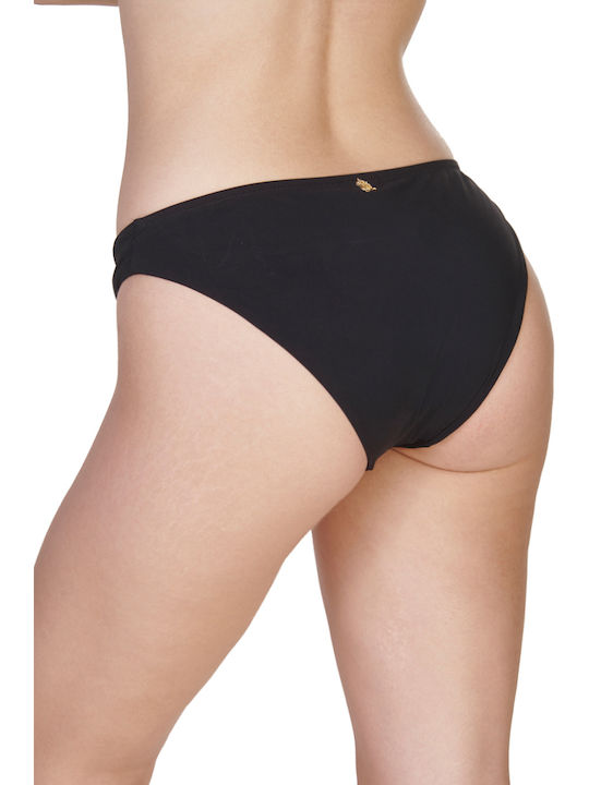 Blue Sense Bikini Slip Black