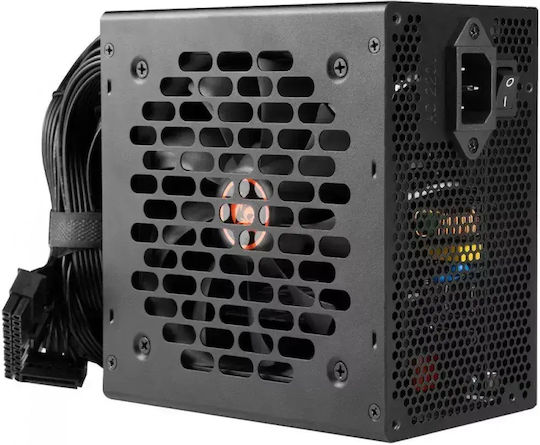 Redragon RGPS600W 600W Black Power Supply Full Wired 80 Plus Bronze