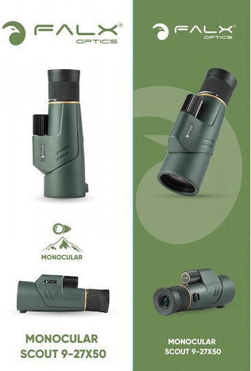 Monocular Falx Optics Scout 9-27x50 HD
