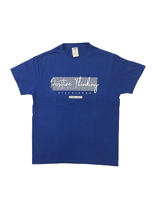 T-shirt Μπλε Ρουά