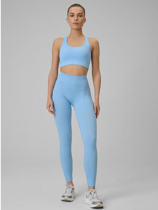 Damen Sport-BH Hellblau Blau