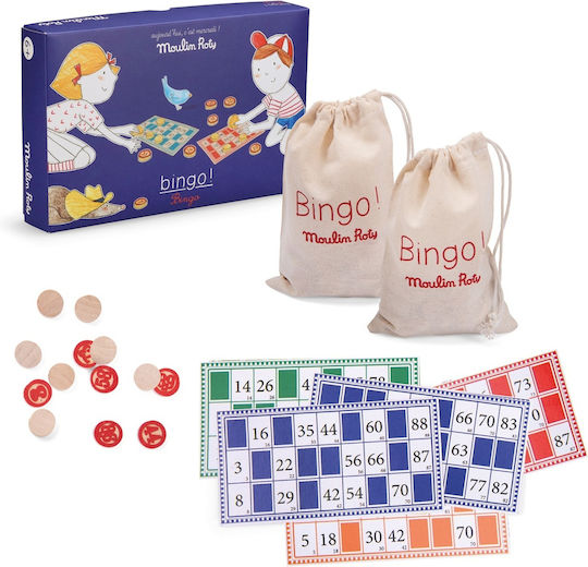 Επιτραπέζιο Παιχνίδι Bingo για 1+ Παίκτες 6+ Ετών (EN) Moulin Roty