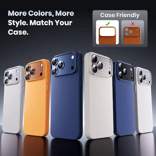Camera Protection Tempered Glass Black for Iphone 17 Pro Max