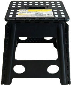 Σκαμνάκι από Πολυπροπυλένιο Καφέ 29x22x39cm Σκαμνάκι από Πολυπροπυλένιο Καφέ 29x22x39cm