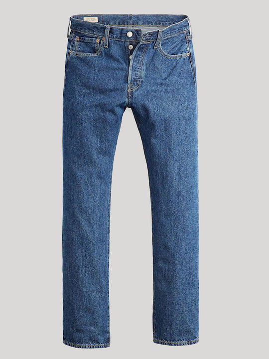 Fit Мъжки Дънки Med Indigo
