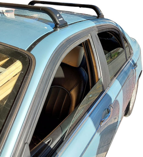 Hermes Car Roof Bars Set with Roof Rack Legs Aluminum Rover 75 1999-2005 Two Pieces