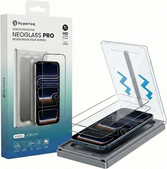 Hyperloq Neoglass Pro Tempered Glass (iPhone 17)