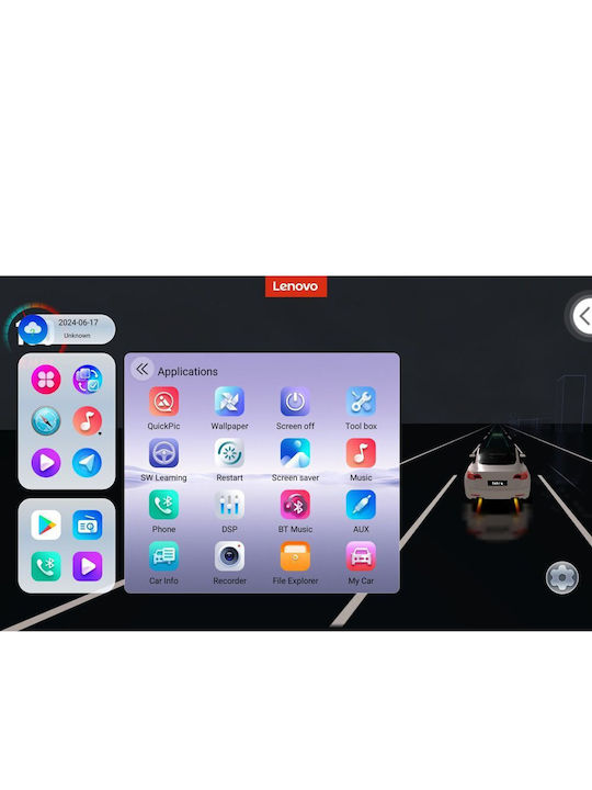 Lenovo Lenovo Auto-Audiosystem für Toyota Proace 2016 mit Touchscreen 9" Bluetooth USB WiFi GPS Apple CarPlay Android Auto
