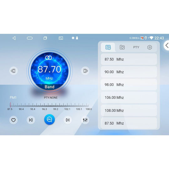 Lenovo Ηχοσύστημα Αυτοκινήτου για Kia Rio / Stonic 2018+ (Bluetooth/USB/WiFi/GPS/Apple-Carplay/Android-Auto) με Οθόνη Αφής 9"