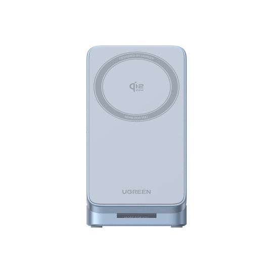Ugreen Ασύρματος Φορτιστής Qi2 25W Μπλε (W757 MagFlow)