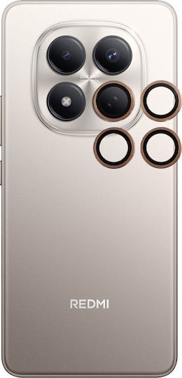 Volte-Tel Camera Protection Tempered Glass Gold for Xiaomi Redmi Note 15 Pro 4g