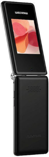 MaxCom MM835 SE Dual SIM Handy mit Tasten Griechisches Menü Schwarz
