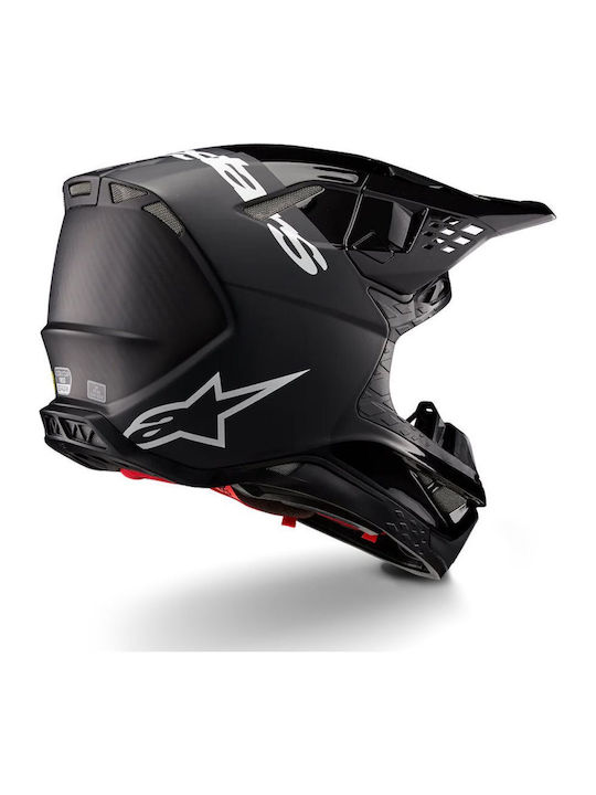 Alpinestars Supertech S-M10 Solider Motorradhelm Motocross 1260gr mit Sunvisor