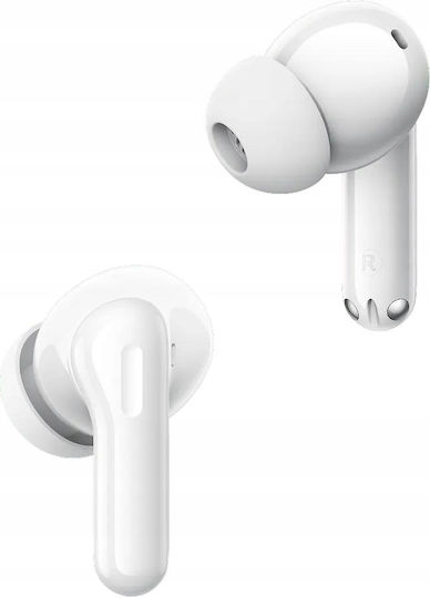 Realme T200 In-ear Bluetooth Handsfree Earphones with Sweat Resistance and Charging Case Snowy White