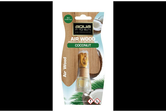 Aqua Ароматизатор Окачен за кола Air Wood Кокос 6.5мл 1бр