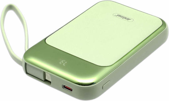 Andowl Q-CD702 Power Bank 15000mAh with USB-C Port White