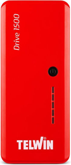 Telwin Tragbar Auto-Starthilfe 12000mAh mit USB / Power Bank,Powerbank 12V