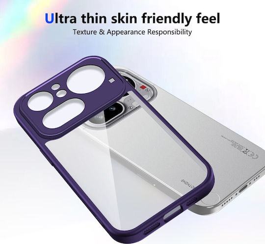 Farbe Rahmen Rückseite Kunststoff Lila (Nichts Phone (4a) Pro)