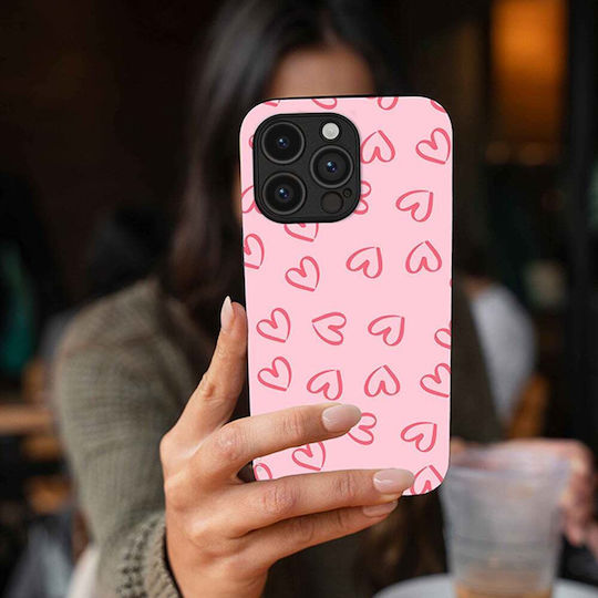 Sonique Heart Series Motorola Moto G56 5G Rosa Handyhülle