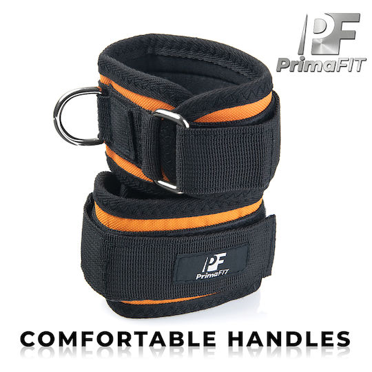 PrimaFit Σωληνωτά Λάστιχα Γυμναστικής με Λαβές Σετ 3τμχ