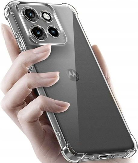 Techsuit Back Cover Silicon Transparent Pentru Motorola Edge 70 Fusion