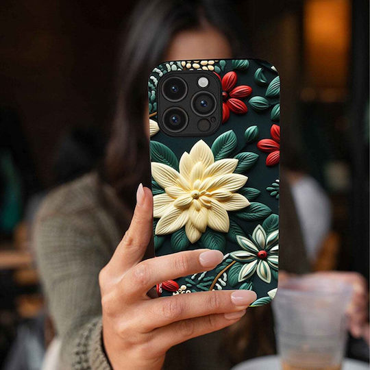 Sonique Case 3d Flower Series Oppo Reno15 F 5g Oppo Reno15 Fs 5g Green