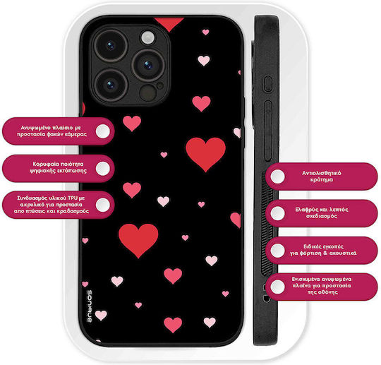Sonique Heart Series Case Realme 16 Pro Plus Black