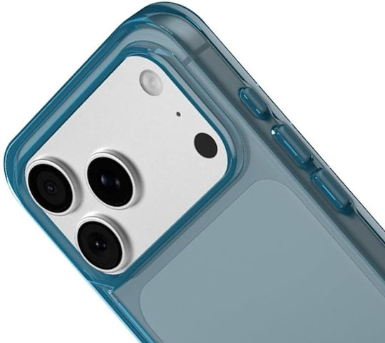 RhinoShield Handyhülle iPhone 17 Pro Shock-resistant Jellytint Serie Kabelloses Aufladen Kompatibel Nachtblau