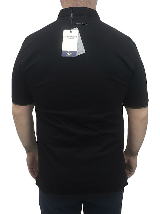 Short Sleeve Black Blouse