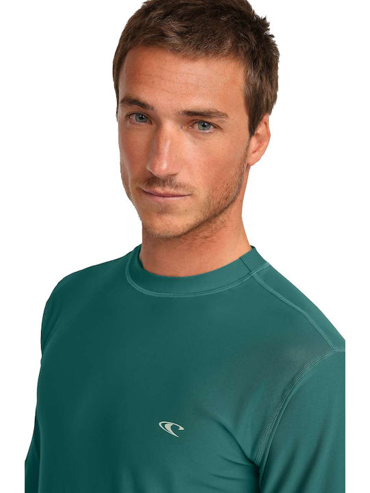Skins Herrenblusen Petrol Blau