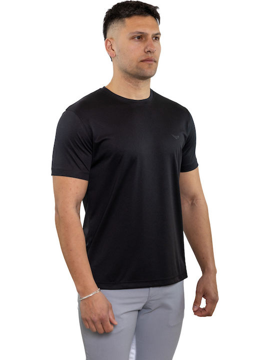 T-shirt Μαύρο