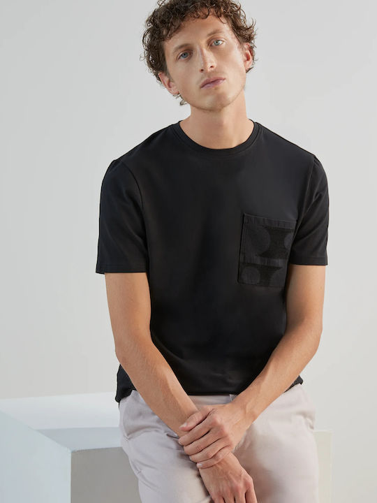 T-shirt Μαύρο