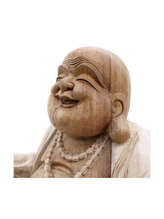 Ancient Wisdom Decorative Buddha Made of Wood 50cm
