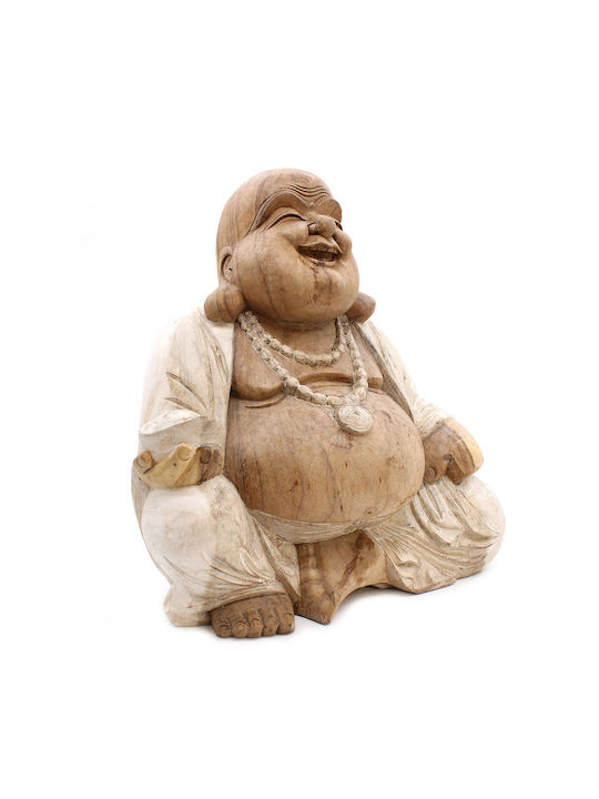 Ancient Wisdom Decorative Buddha Made of Wood 50cm
