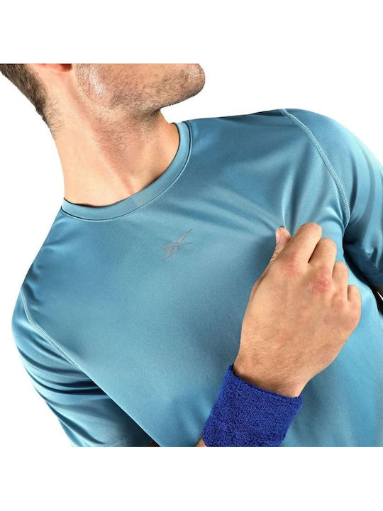 Id Run Bluza Sport Tricou Cu Mânecă Scurtă Argintie