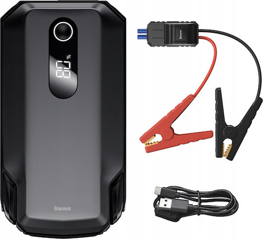 Baseus Super Energy Max Преносим Стартер за Батерия за Кола и Мотоциклет 20000mAh с Захранваща Банка USB Стъкла 12V