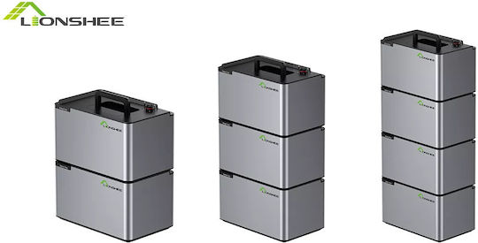 Solarbatterie❤️ Tragbare Lifepo4 Stapelbare Diy 52v/1024 Wh Ambianzza Ls-l1024 Ip 65