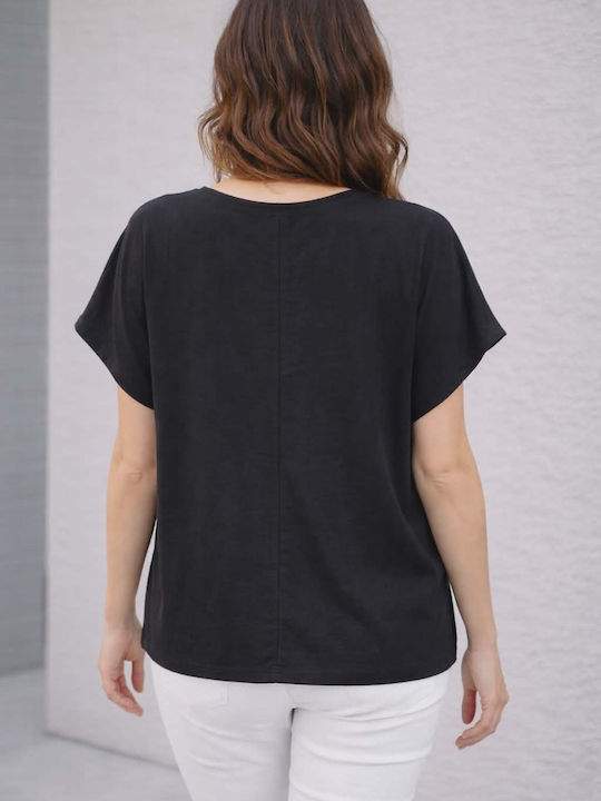 Women's Black Blouse