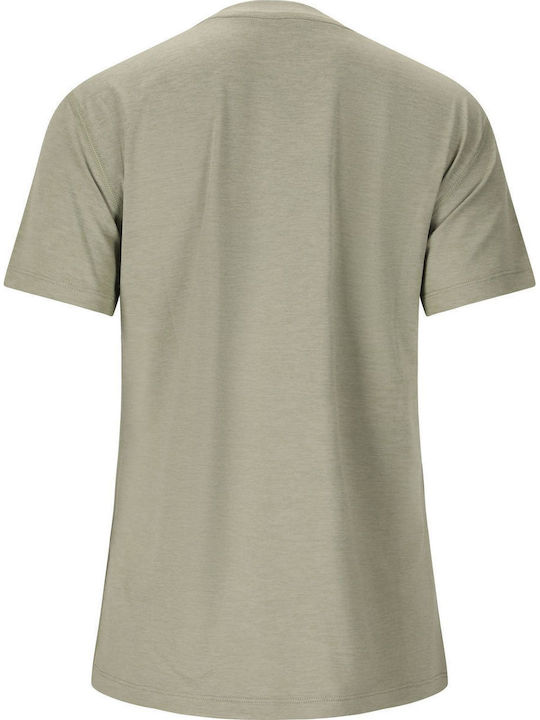 Damen T-Shirt Khaki