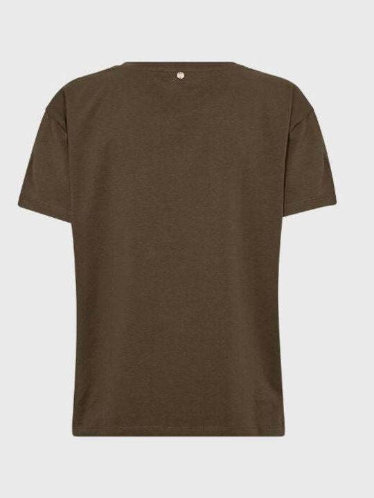 Γυναικείο T-shirt Χακί