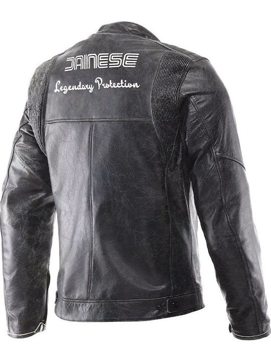 Dainese Radicale Leather Men's Riding Jacket Summertime Black Dainese Radicale Leather Men's Riding Jacket Summertime Black