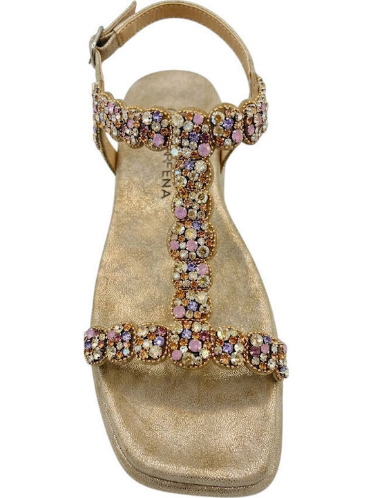 Women's Flat Sandals Beige