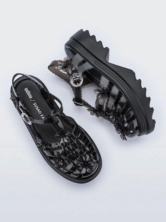 Дамски Сандали Flatforms Черни