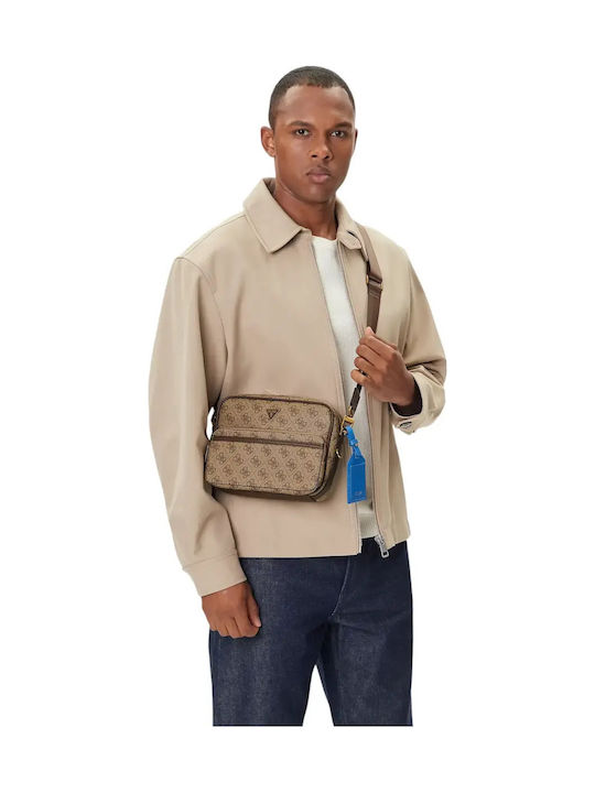 Milano Men's Shoulder / Crossbody Bag Beige