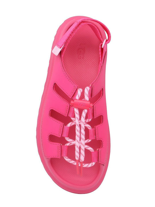 Goldenglow Дамски Сандали Flatforms Фуксия